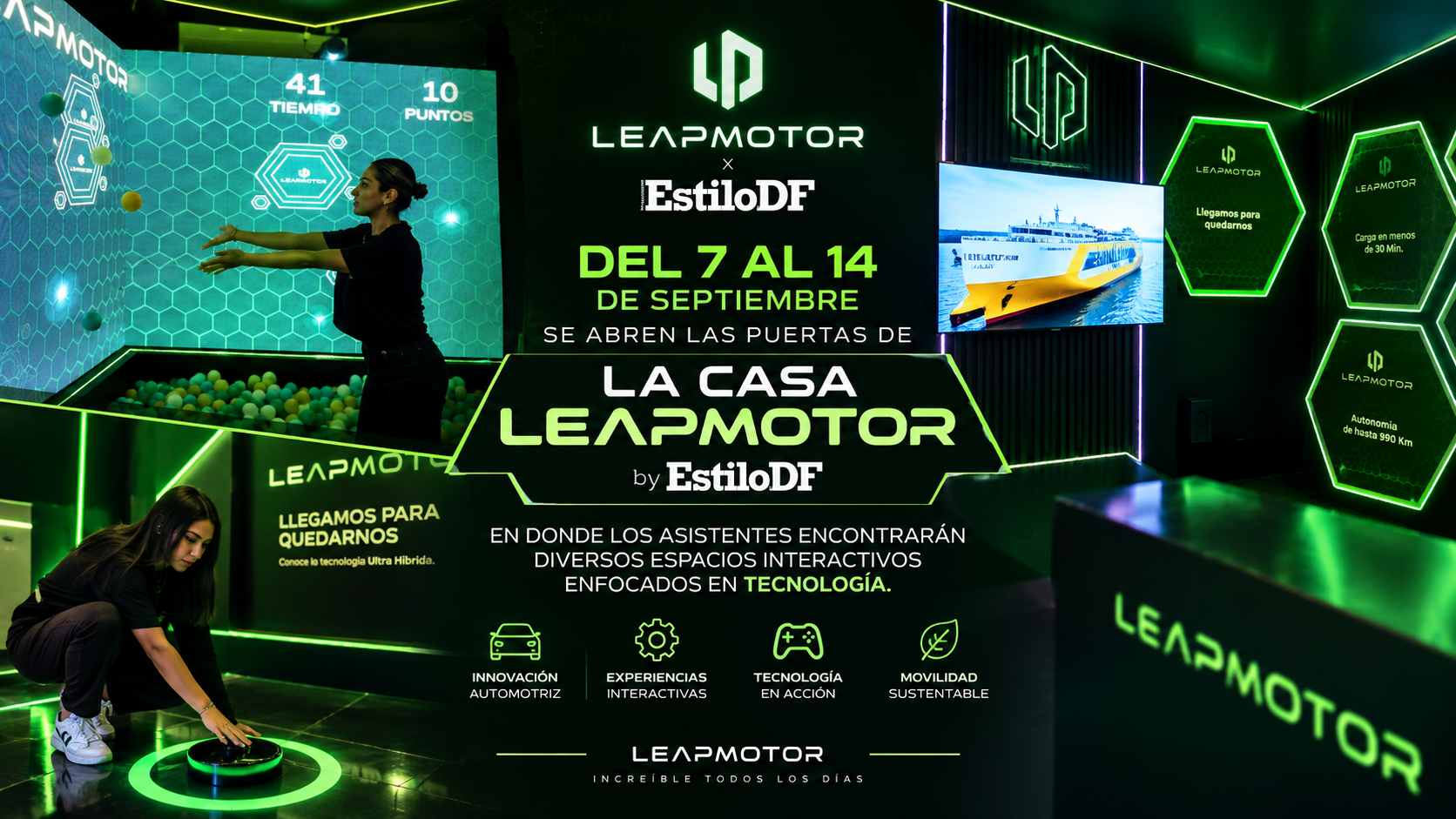 Leapmotor abre las puertas de su Casa en Polanco para vivir una experiencia sin precedentes