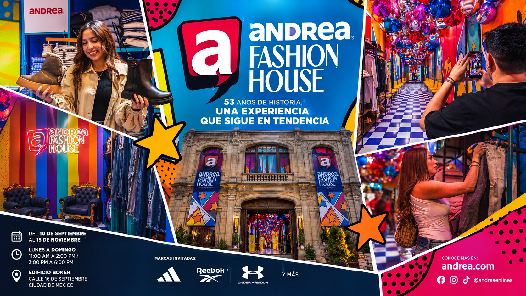 Andrea Fashion House abre sus puertas en CDMX con una experiencia que une moda, historia y tendencias