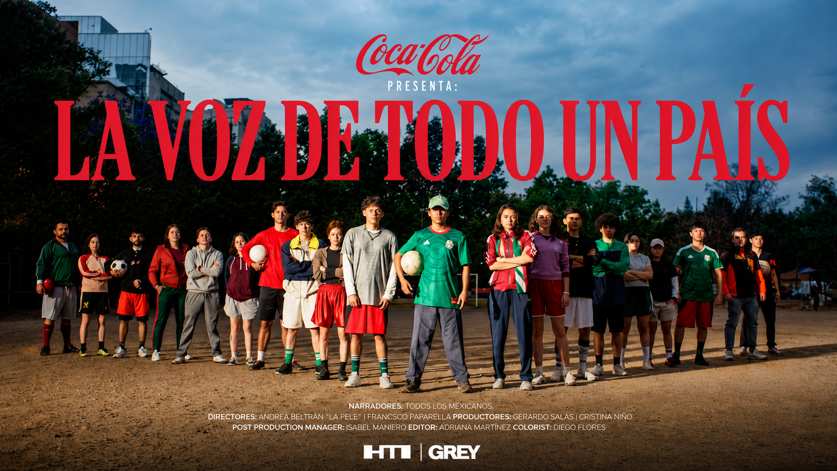 Coca-Cola transforma el optimismo de más de 100 mil mexicanos en un mensaje para la Selección Mexicana