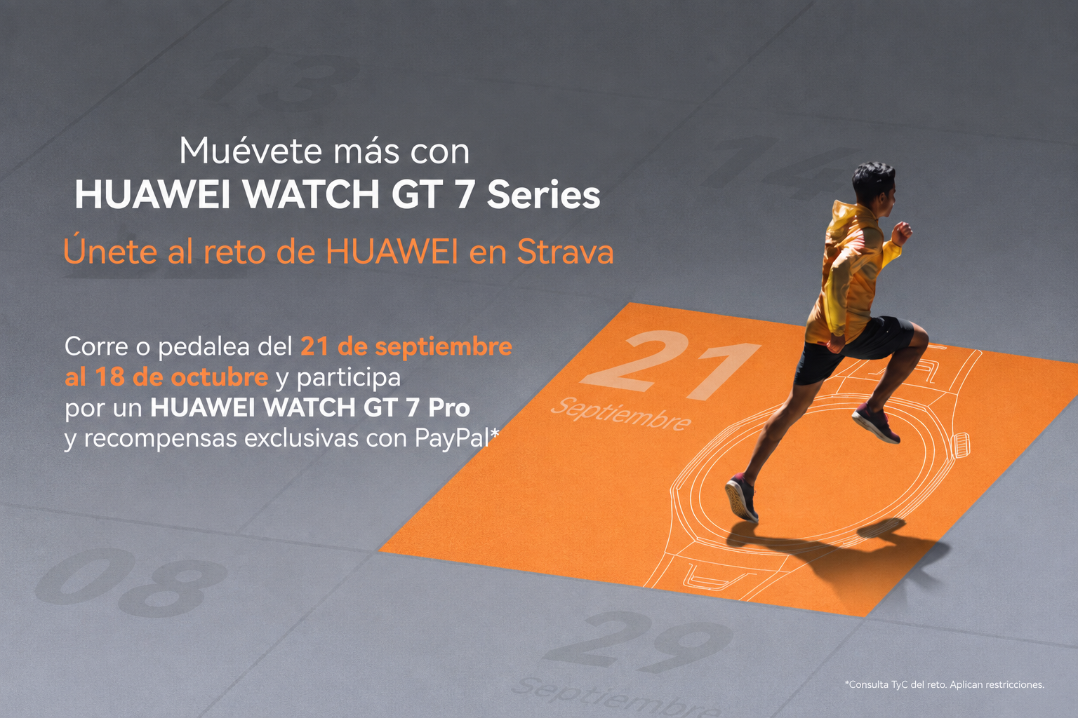Huawei invita a moverse más con el reto 