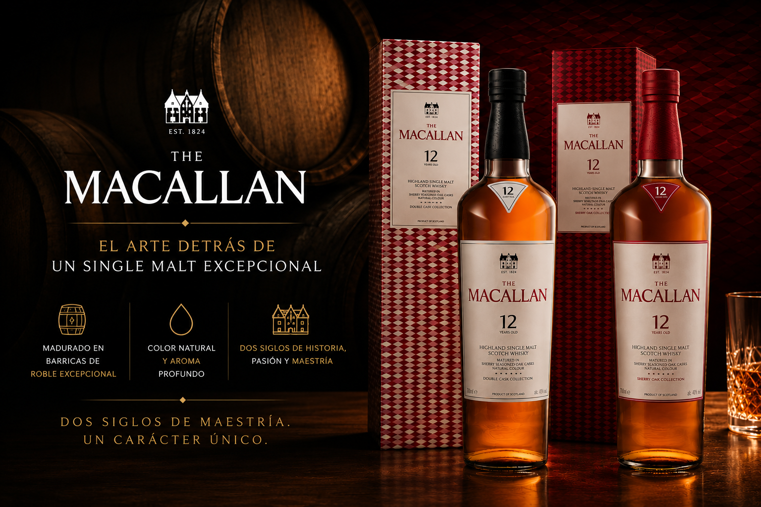 The Macallan: El arte detrás de un single malt excepcional