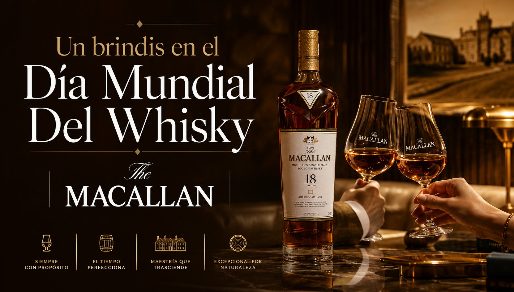 Un brindis en el Día Mundial Del Whisky I The Macallan