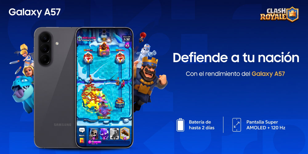 Samsung anuncia Galaxy Arena, un torneo inédito de Clash Royale en México y Latinoamérica con el nuevo Galaxy A57