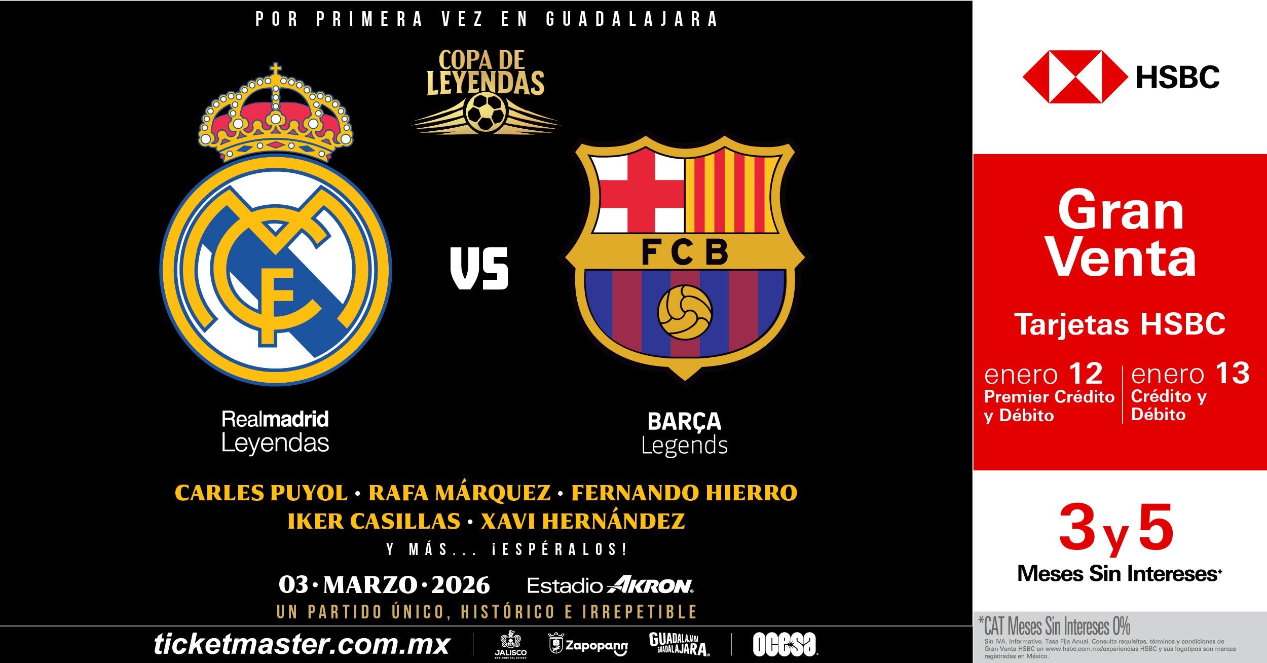 Real Madrid vs Barcelona: Guadalajara se convierte en escenario de historia con la primera Copa de Leyendas