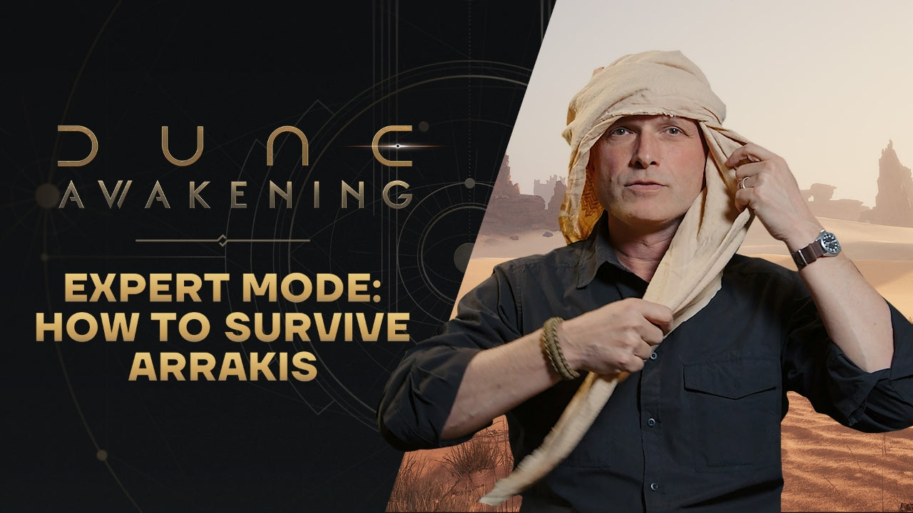 ¿Cómo sobrevivirías en Arrakis? El experto en supervivencia John Hudson califica los desiertos de Dune: Awakening como increíblemente realistas