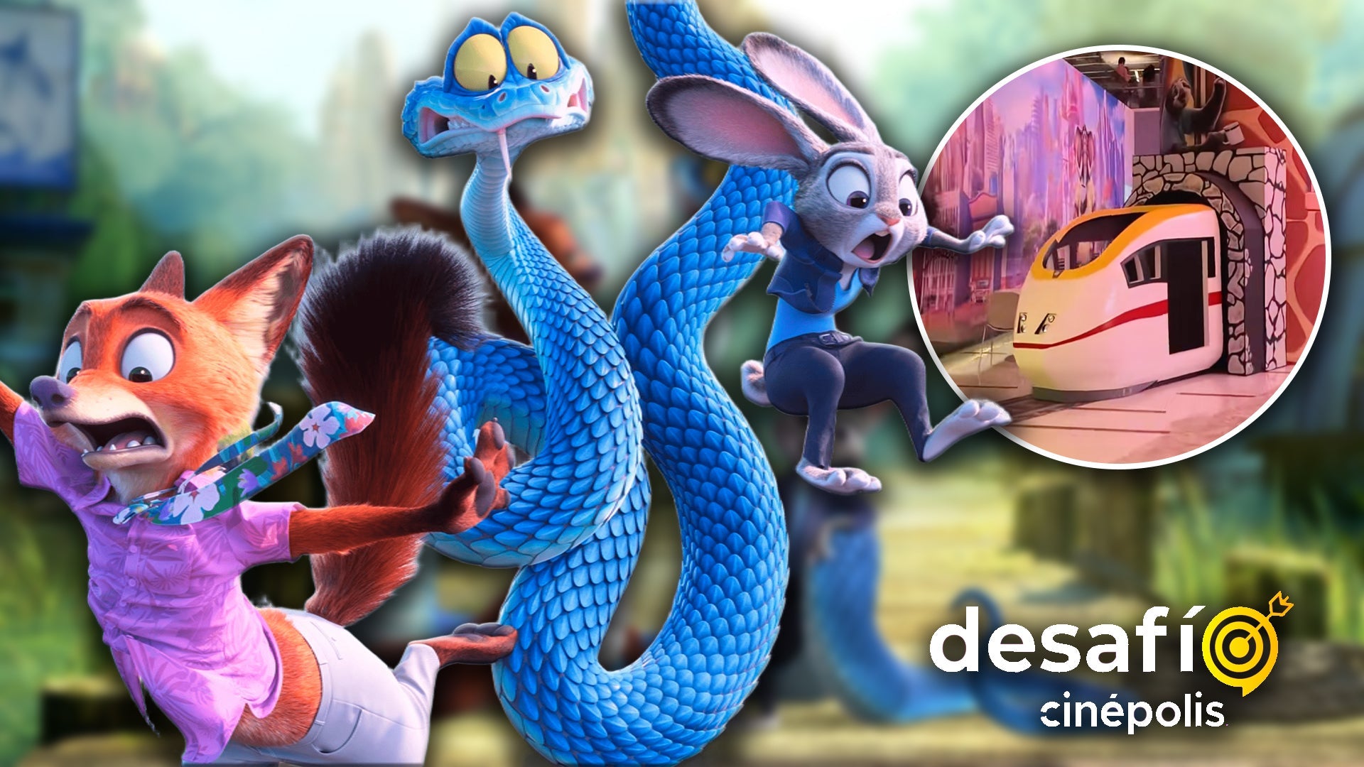 Cinépolis Mítikah se transforma en Zootopolis gracias a Desafío Cinépolis