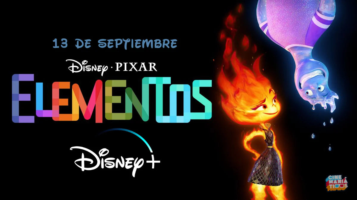 ELEMENTOS ESTRENA HOY EN DISNEY PLUS