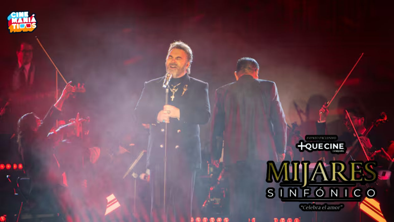 Celebra el amor: el concierto sinfónico de Mijares llega con Cinépolis +QUE CINE