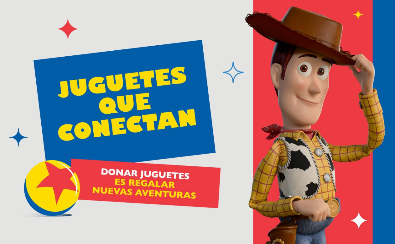 DISNEY INVITA A DONAR JUGUETES PARA REGALAR NUEVAS AVENTURAS   A TRAVÉS DE LA INICIATIVA “JUGUETES QUE CONECTAN”