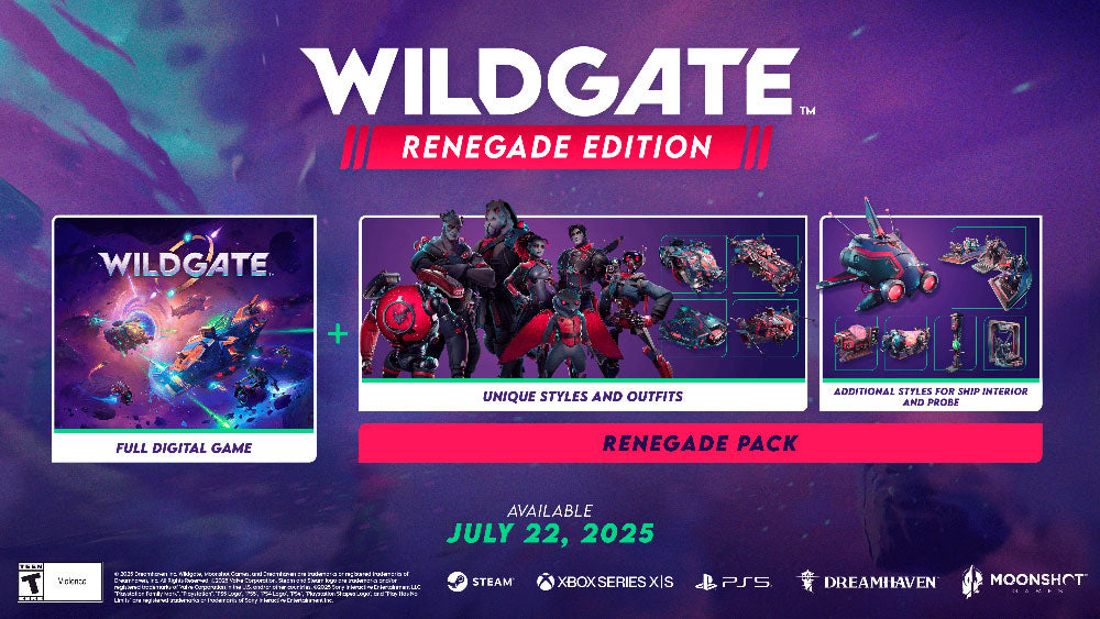 Dreamhaven revela “Wildgate Edición Renegada”, disponible a partir desde el 22 de julio
