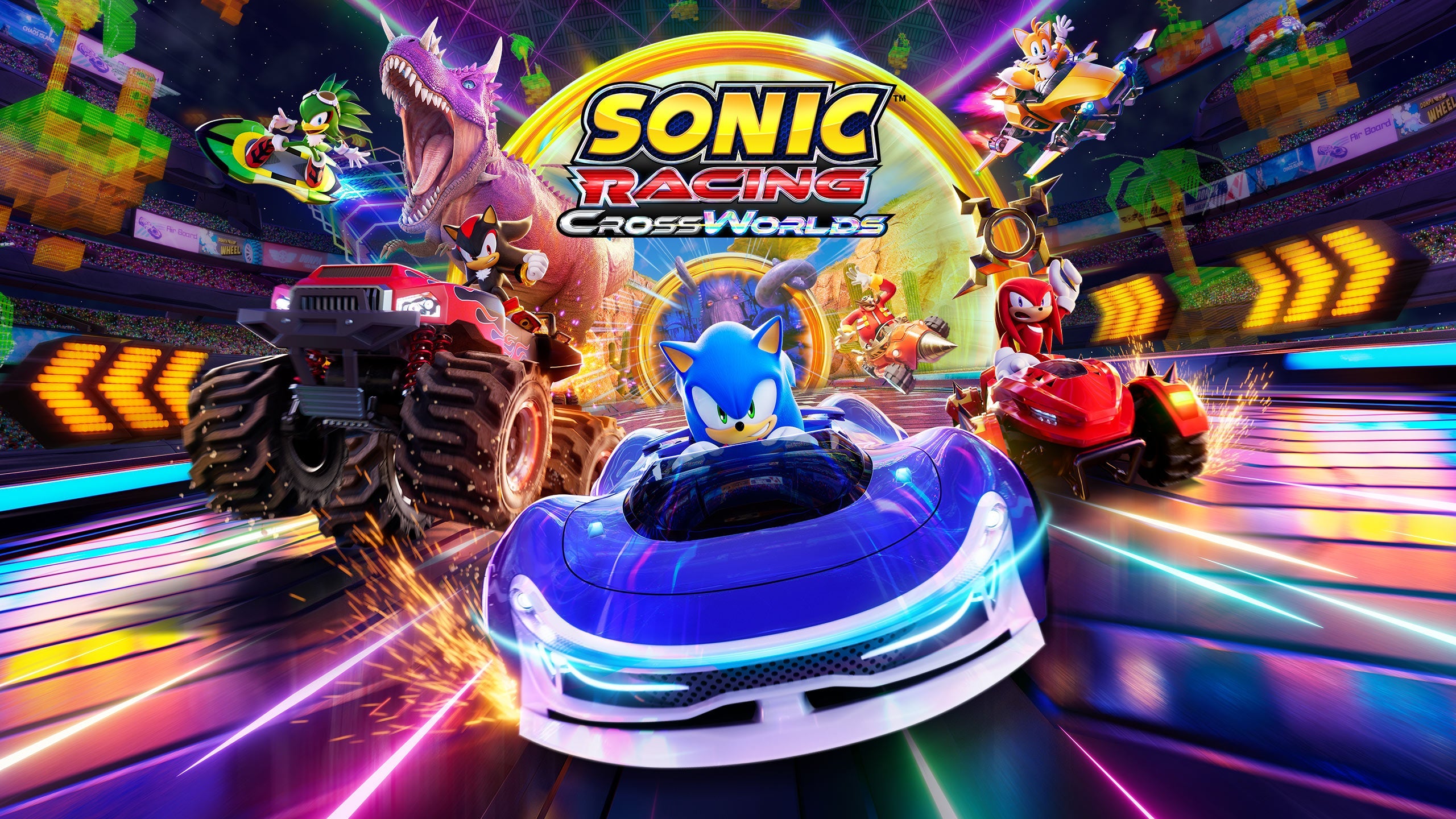 Sonic Racing: CrossWorlds ™ llega a las tiendas el 25 de septiembre de 2025