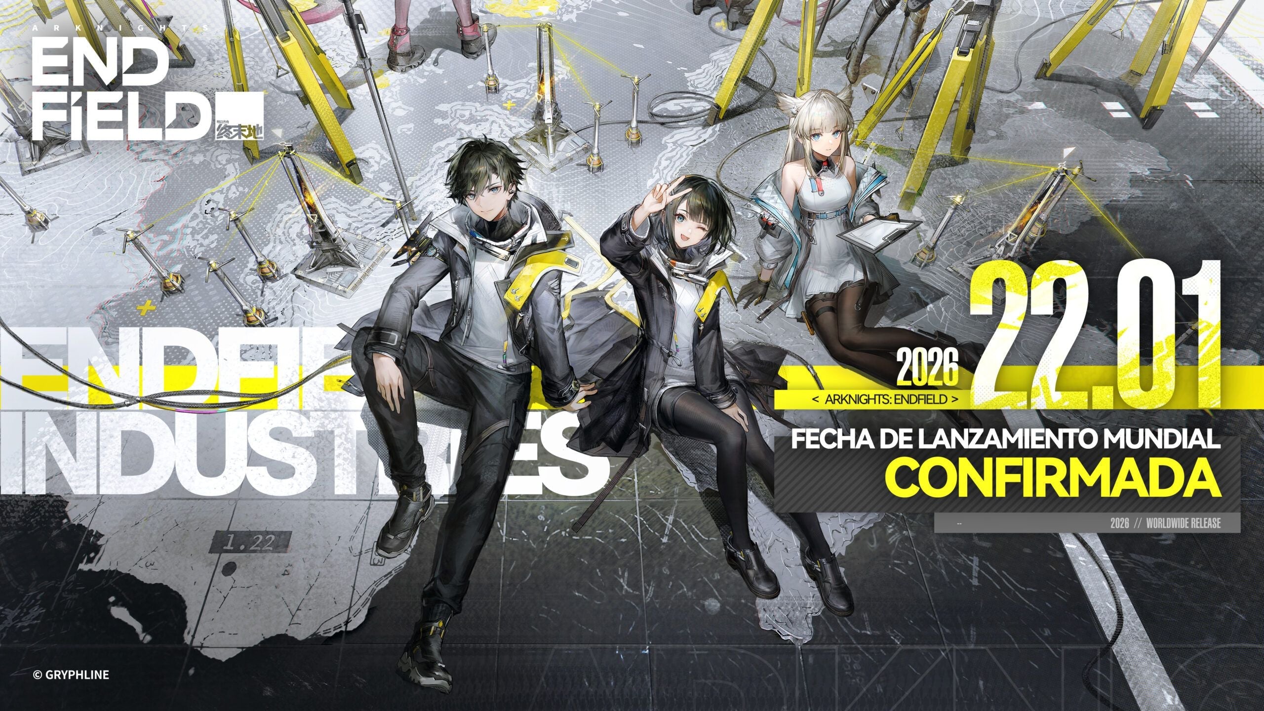 Arknights: Endfield se lanzará globalmente el 22 de enero de 2026