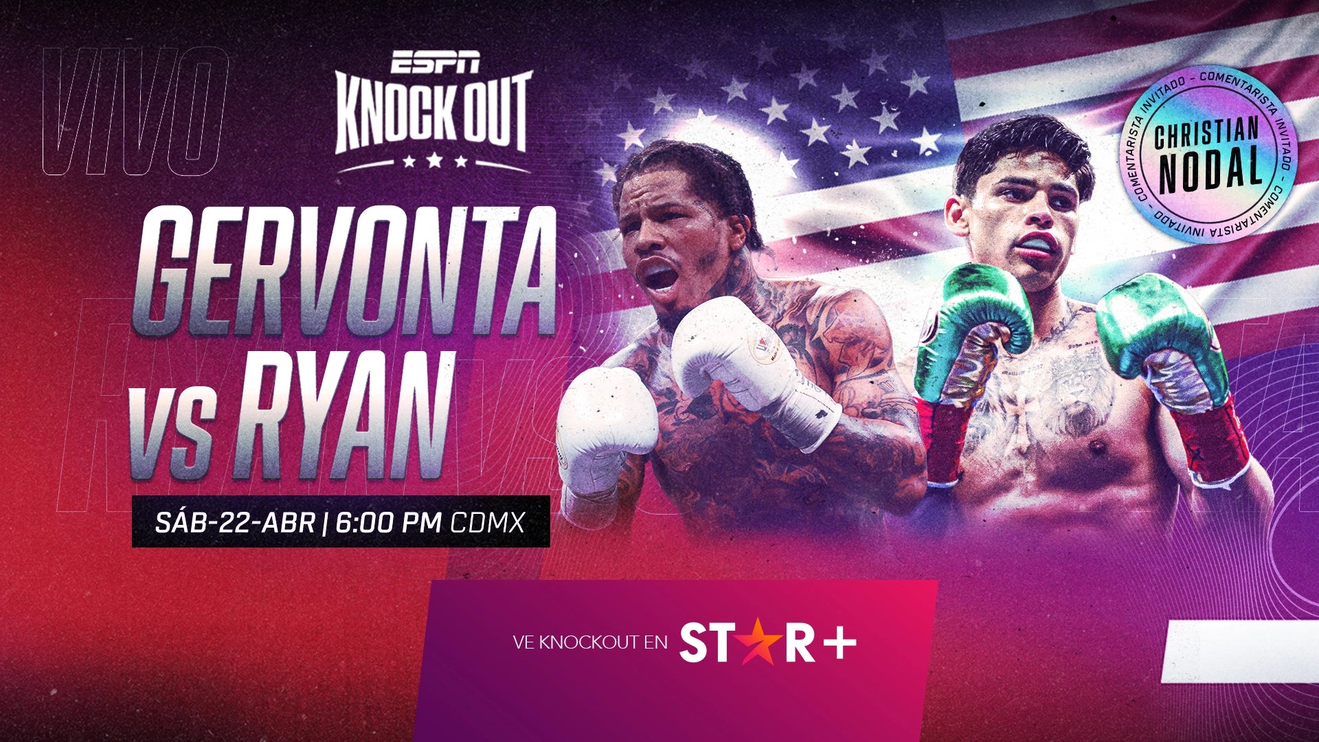 El mundo del boxeo ya palpita Gervonta Davis vs. Ryan García en ESPN KNOCKOUT por STAR+