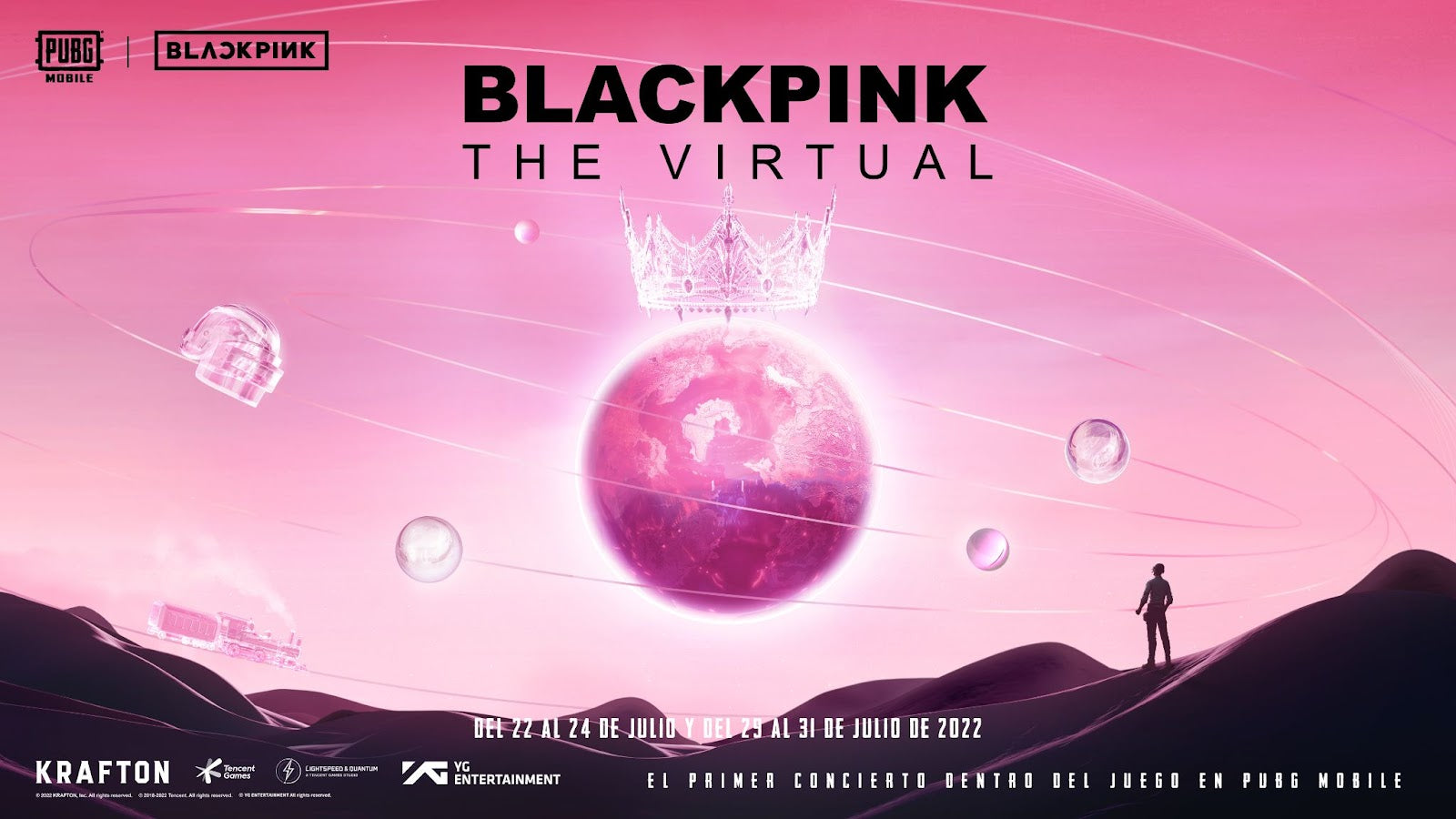 PUBG Mobile te invita a su primer concierto virtual con BLACKPINK