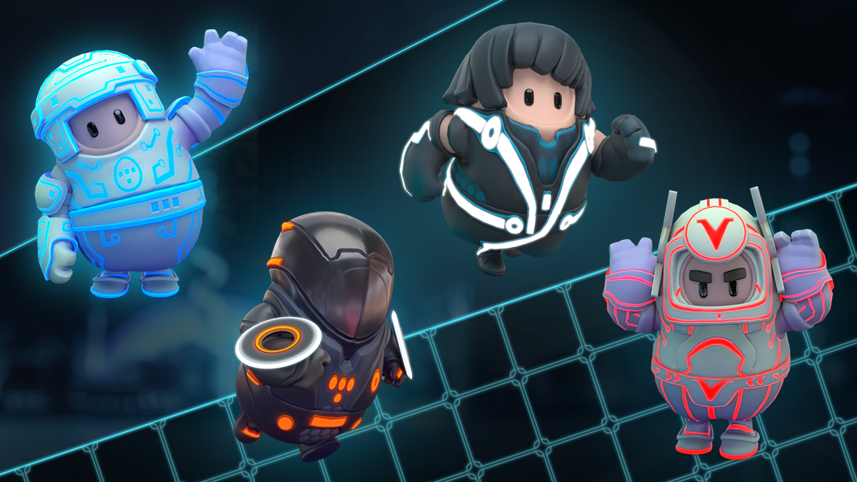 Fall Guys: Ultimate Knockout y Disney Presentan la Colaboración de Disfraces de TRON