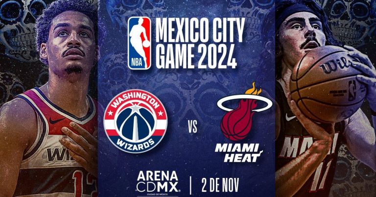 La NBA regresa a la Arena CDMX el próximo 02 de noviembre