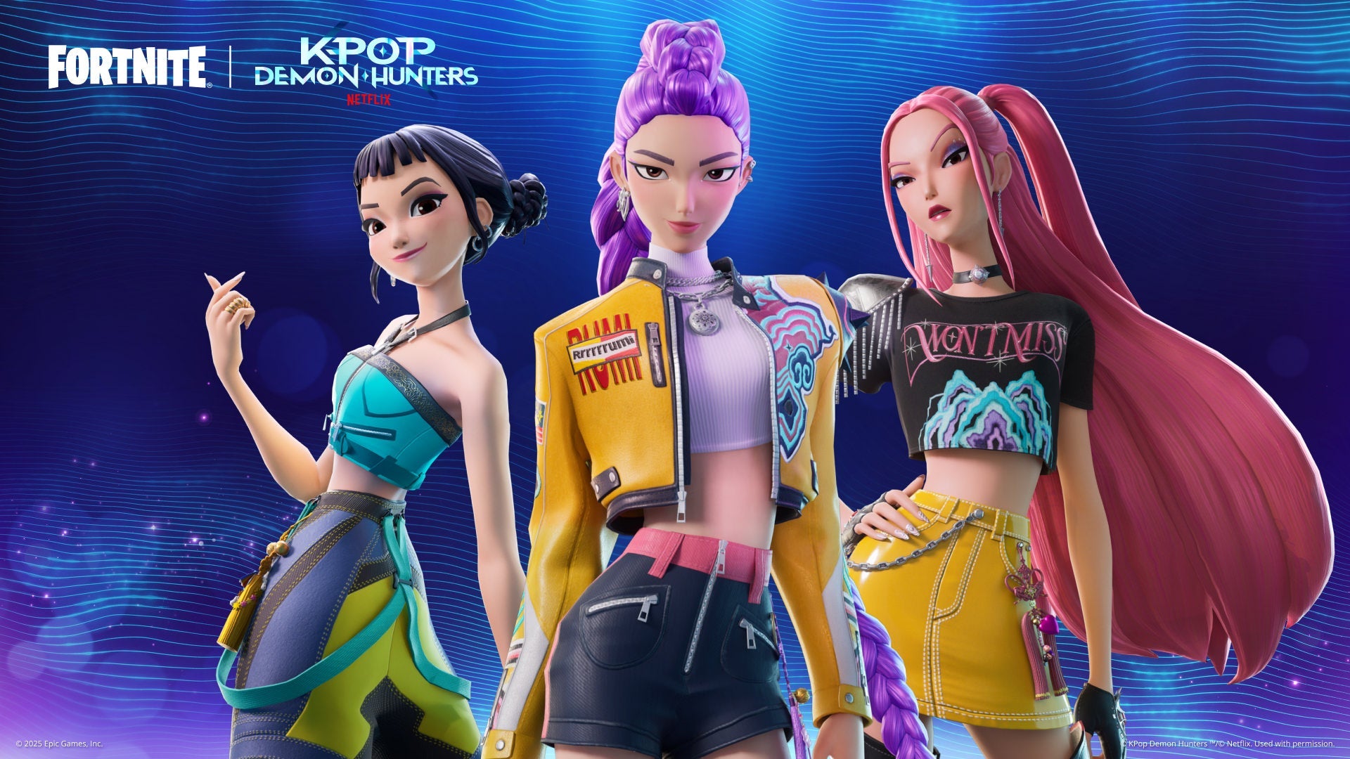 Haz equipo y arrasa con todo: KPop Demon Hunters llega a Fortnite - Disponible el 2 de octubre