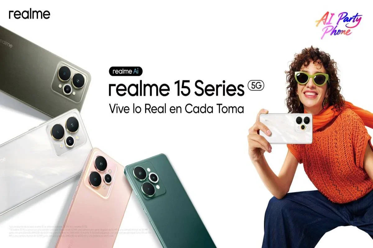 La Serie 15 de Realme llega con AI Edit Genie de la mano de Google
