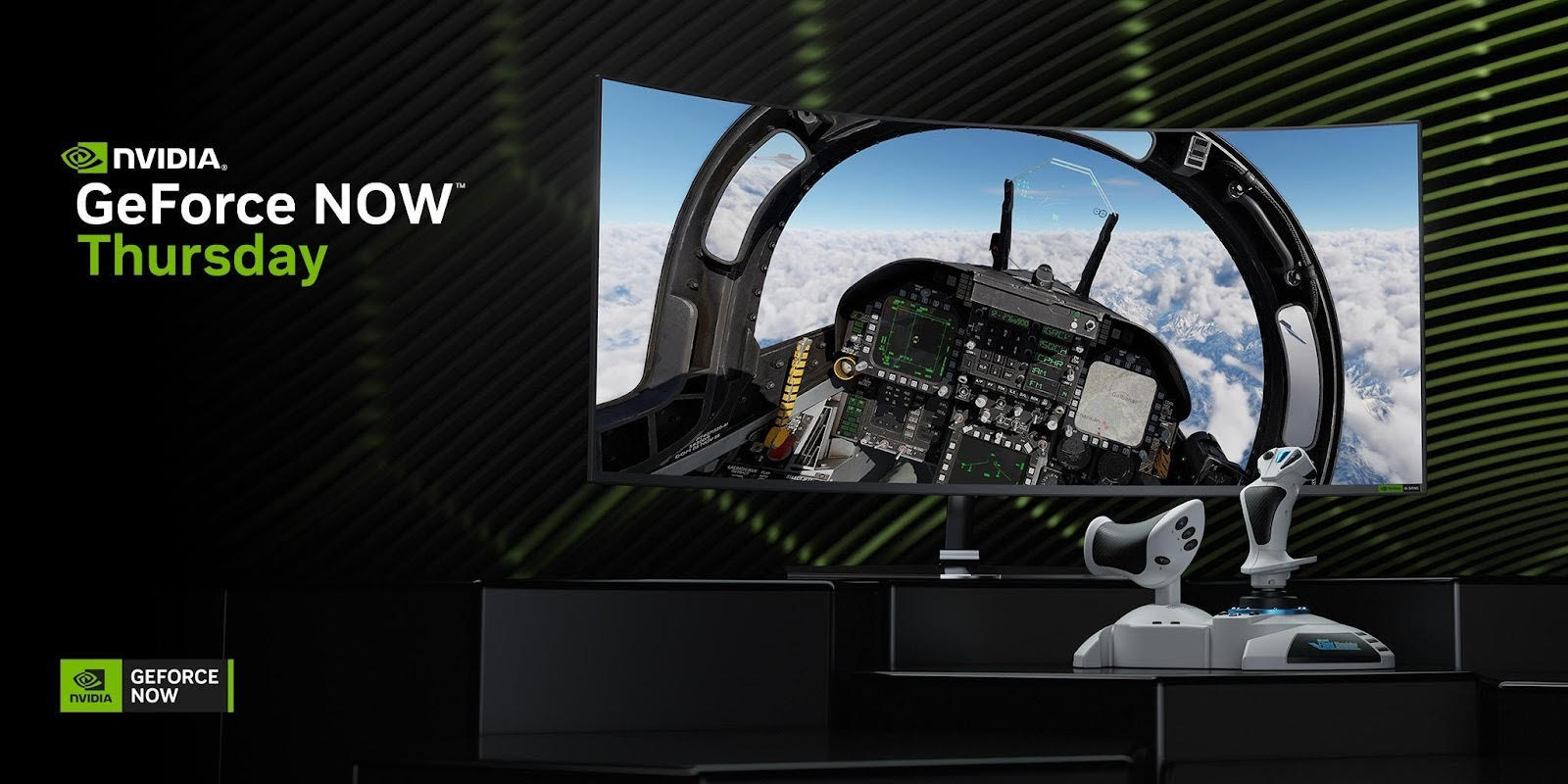 GeForce NOW añade soporte para controles de vuelo.