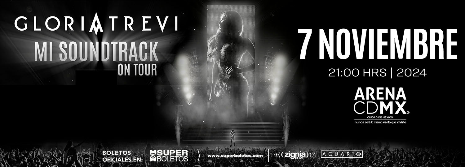 GLORIA TREVI llega a la Arena CDMX con Mi Soundtrack Tour
