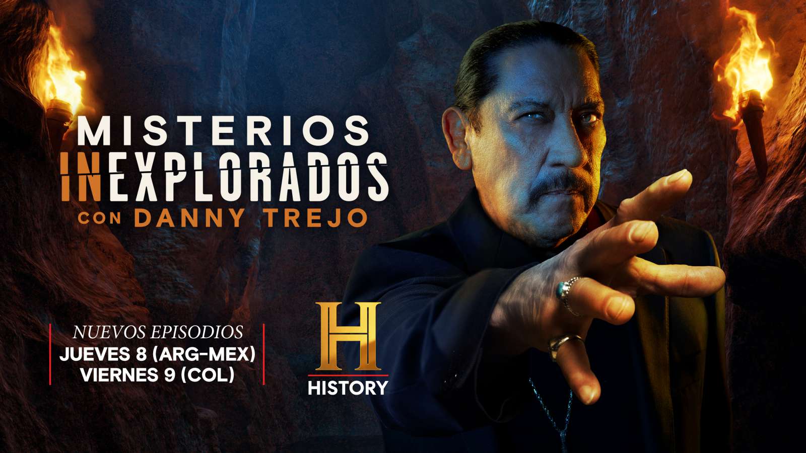 DANNY TREJO REGRESA A HISTORY CON MÁS “MISTERIOS INEXPLORADOS”