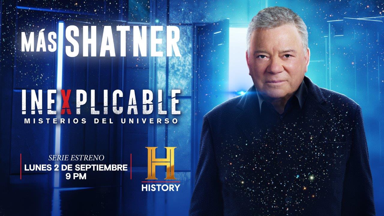 EN SEPTIEMBRE HISTORY REVELA MÁS MISTERIOS: LLEGA LA NUEVA TEMPORADA DE “EL SECRETO DE SKINWALKER” Y EL SPIN-OFF DE “INEXPLICABLE CON WILLIAM SHATNER”