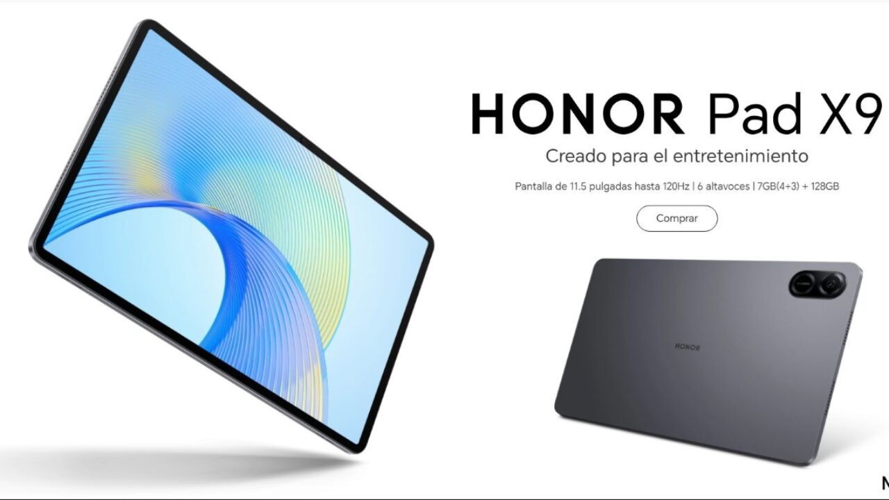 HONOR Pad X9a: La tablet que hace del regreso a clases una experiencia inteligente