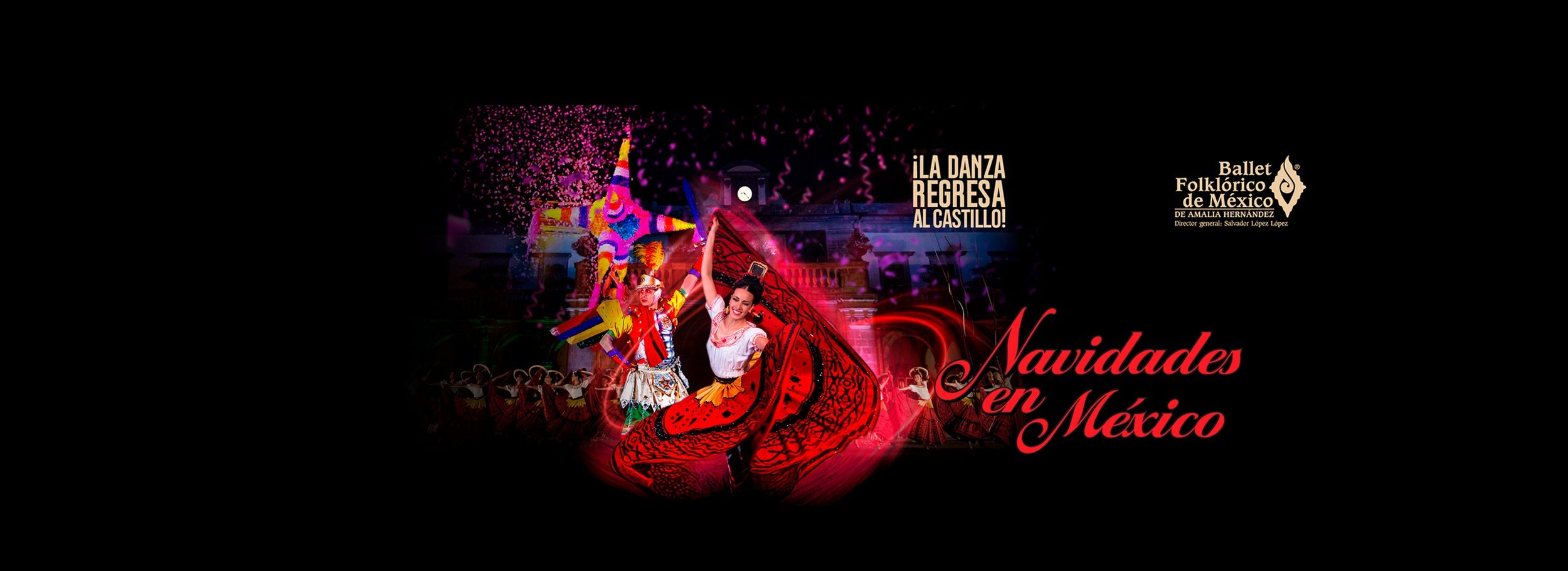 LLEGA AL CASTILLO DE CHAPULTEPEC “NAVIDADES EN MÉXICO”