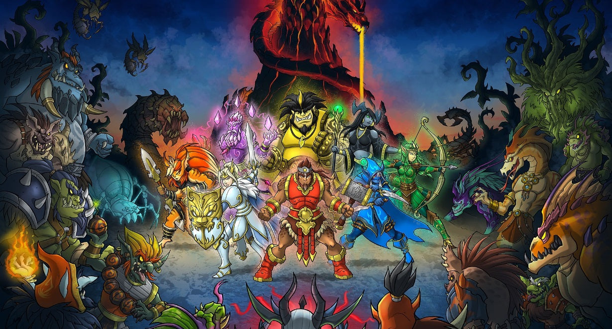 Heroes of Mount Dragon, el colorido brawler cooperativo, comienza su beta cerrada esta semana en Steam