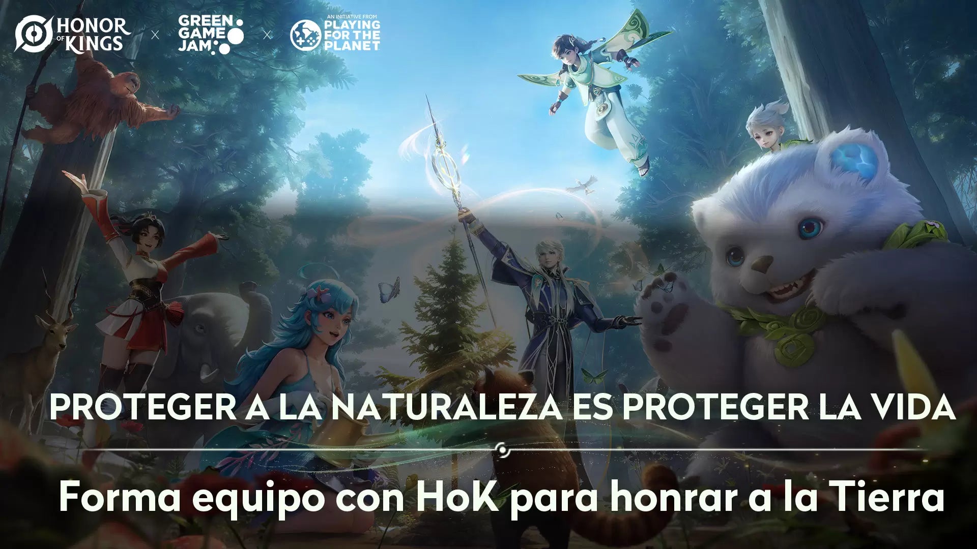 Honor of Kings lanza iniciativas ecológicas para impulsar la conservación mundial a través del juego