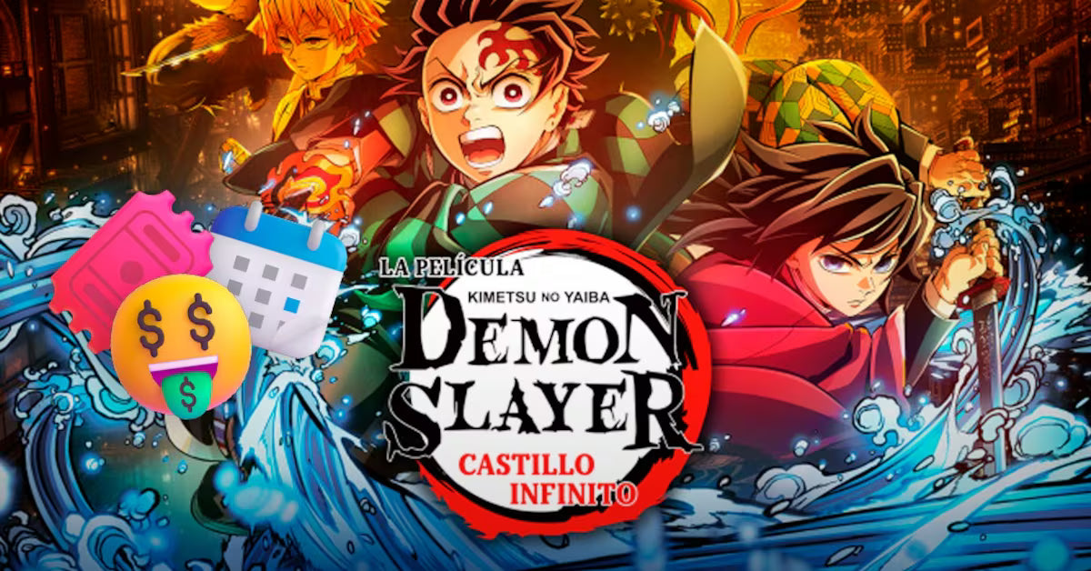 ¡COMIENZA LA PREVENTA DE DEMON SLAYER CASTILLO INFINITO Y GRAN WATCH PARTY ESTE FIN!