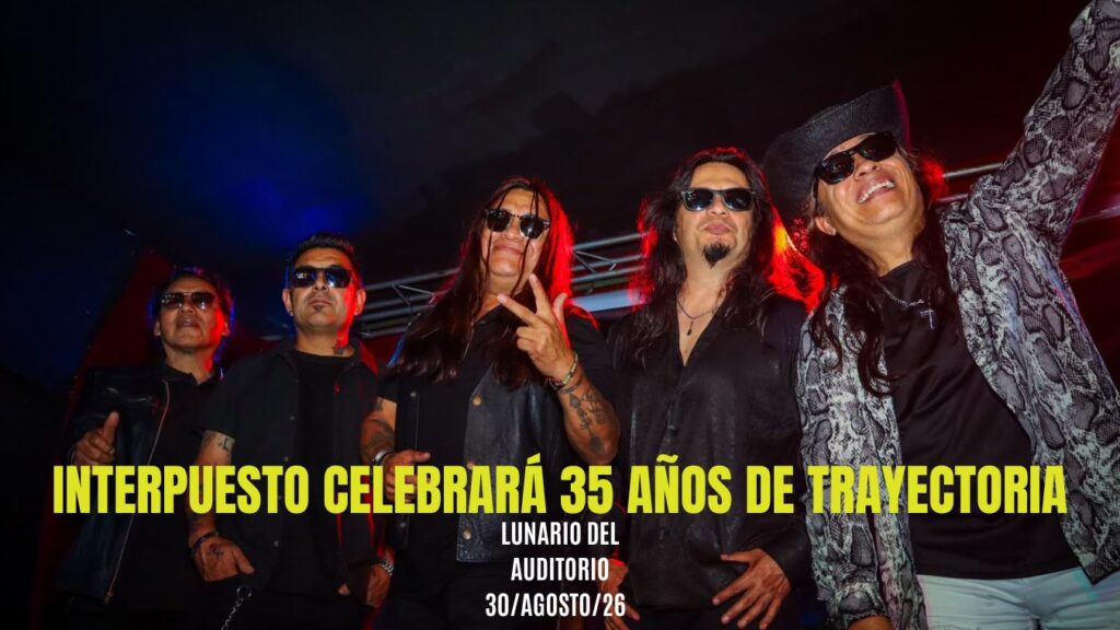 Interpuesto celebra su camino con un concierto en el Lunario del Auditorio Nacional ⭐