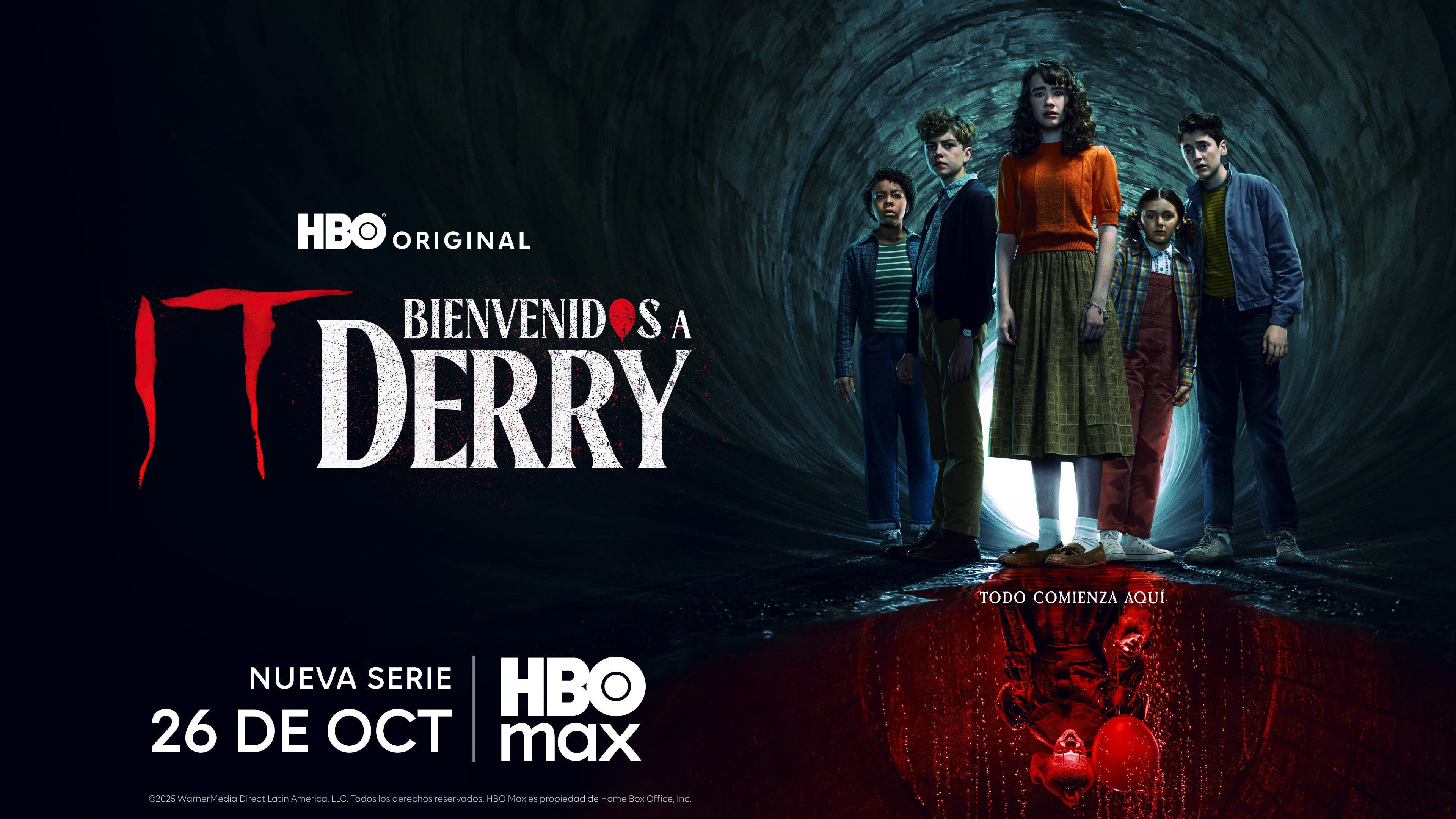 HBO REVELA EL TRÁILER Y PÓSTER OFICIAL DE ‘IT: BIENVENIDOS A DERRY’