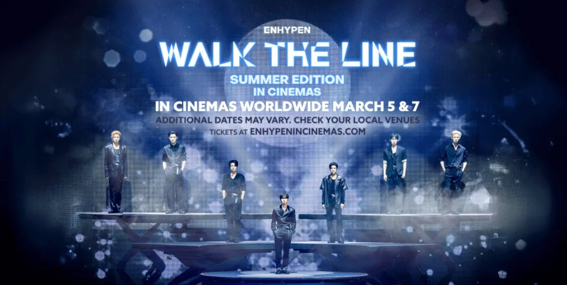 ENHYPEN WORLD TOUR ‘WALK THE LINE’ IN JAPAN – SUMMER EDITION llega con Cinépolis +QUE CINE