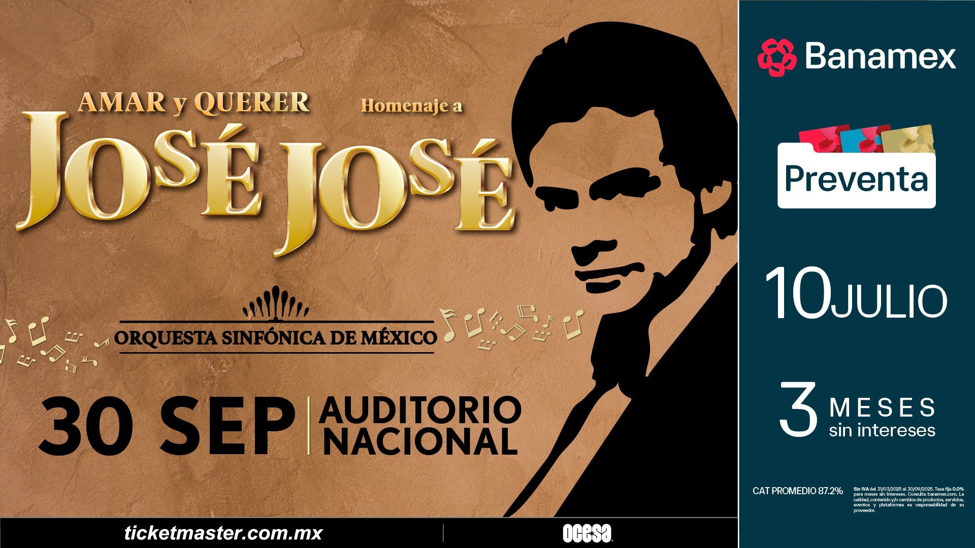 Amar y Querer, Homenaje Sinfónico a José José, 
