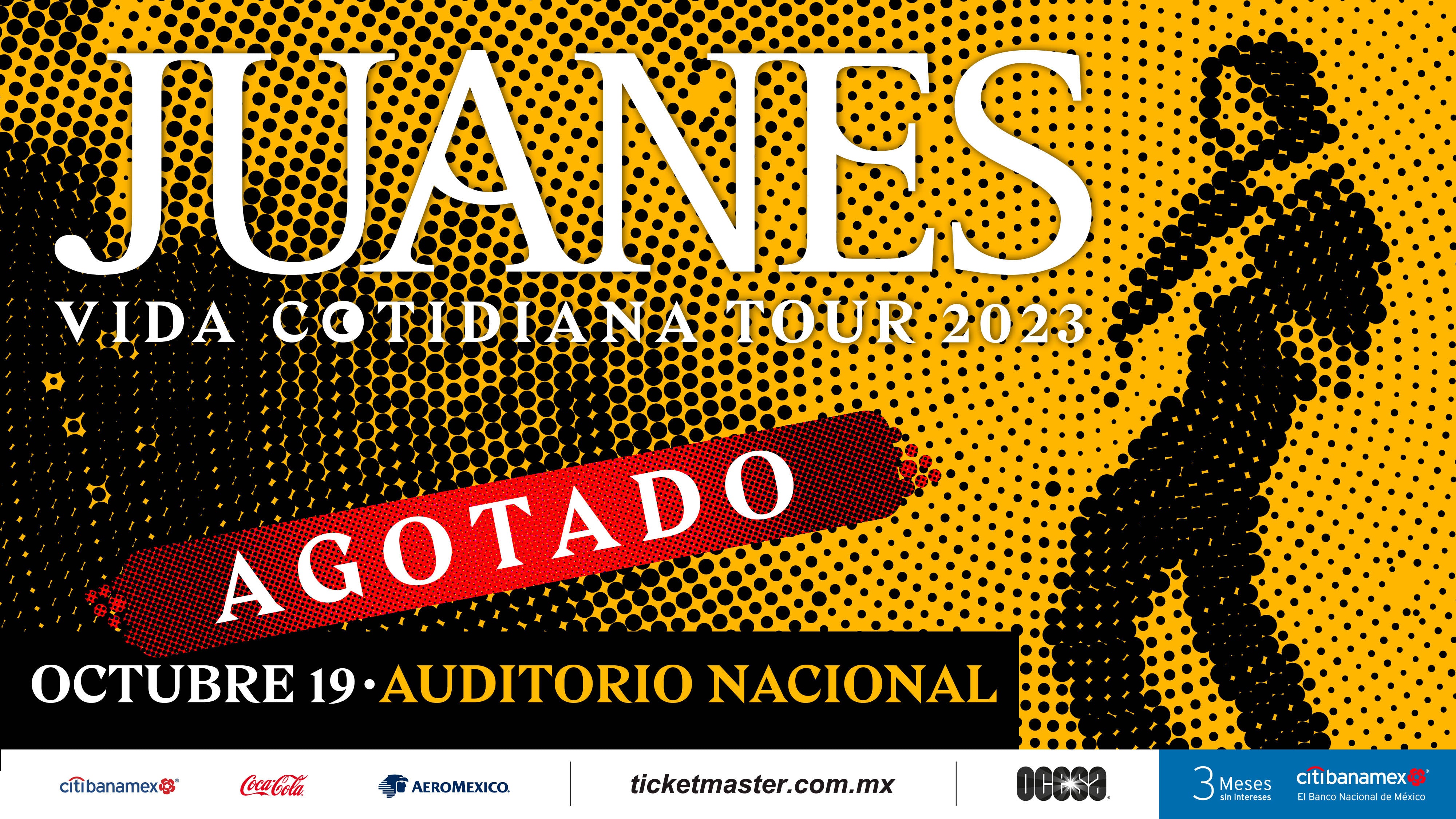 Juanes regresa con Sold Out en Auditorio Nacional