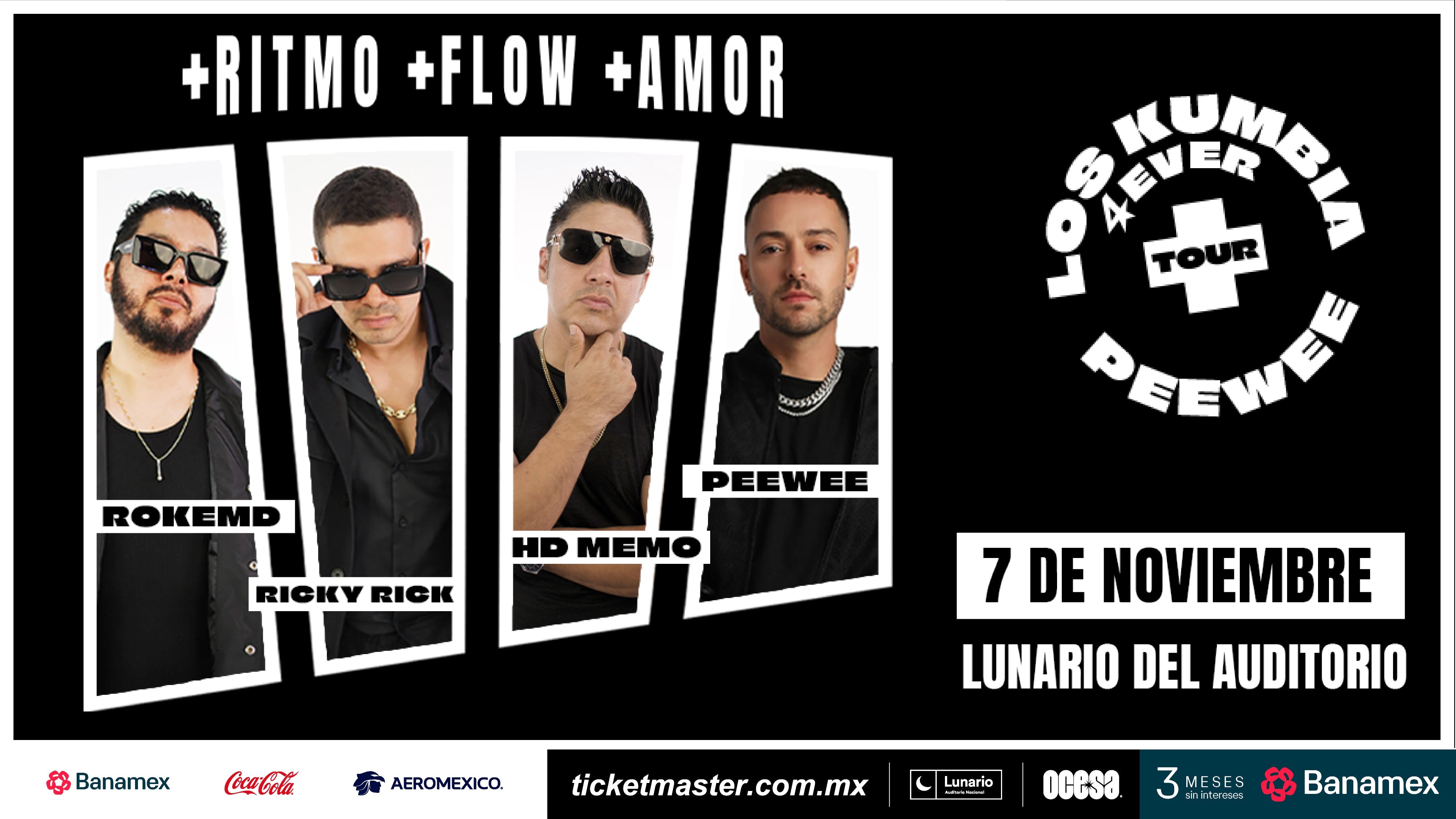 El Gran Reencuentro: +RITMO +FLOW +AMOR LOS KUMBIA + PEEWEE