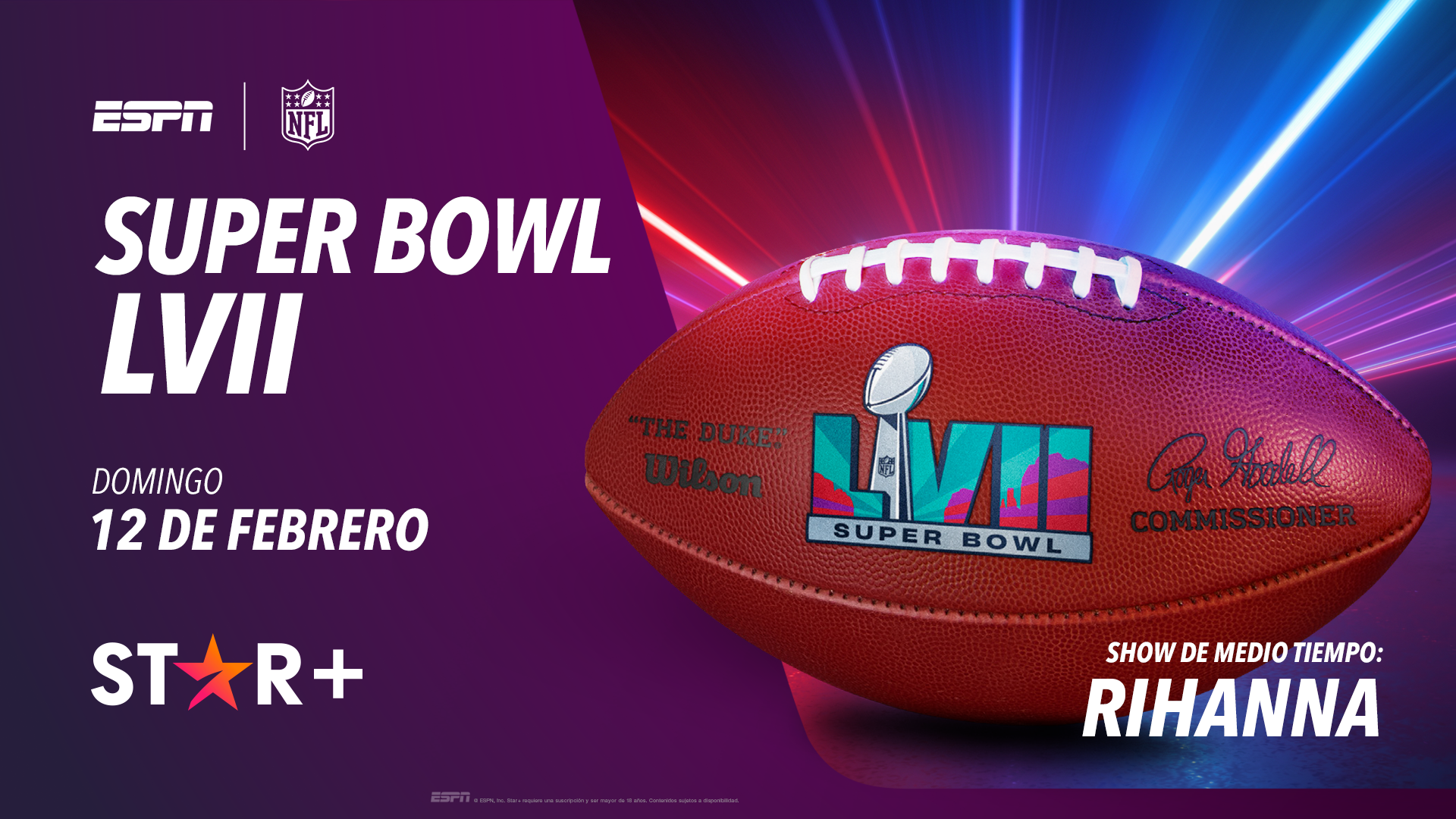 SUPER BOWL LVII en VIVO por Star+ & ESPN  ¡ESTAMOS LISTOS!