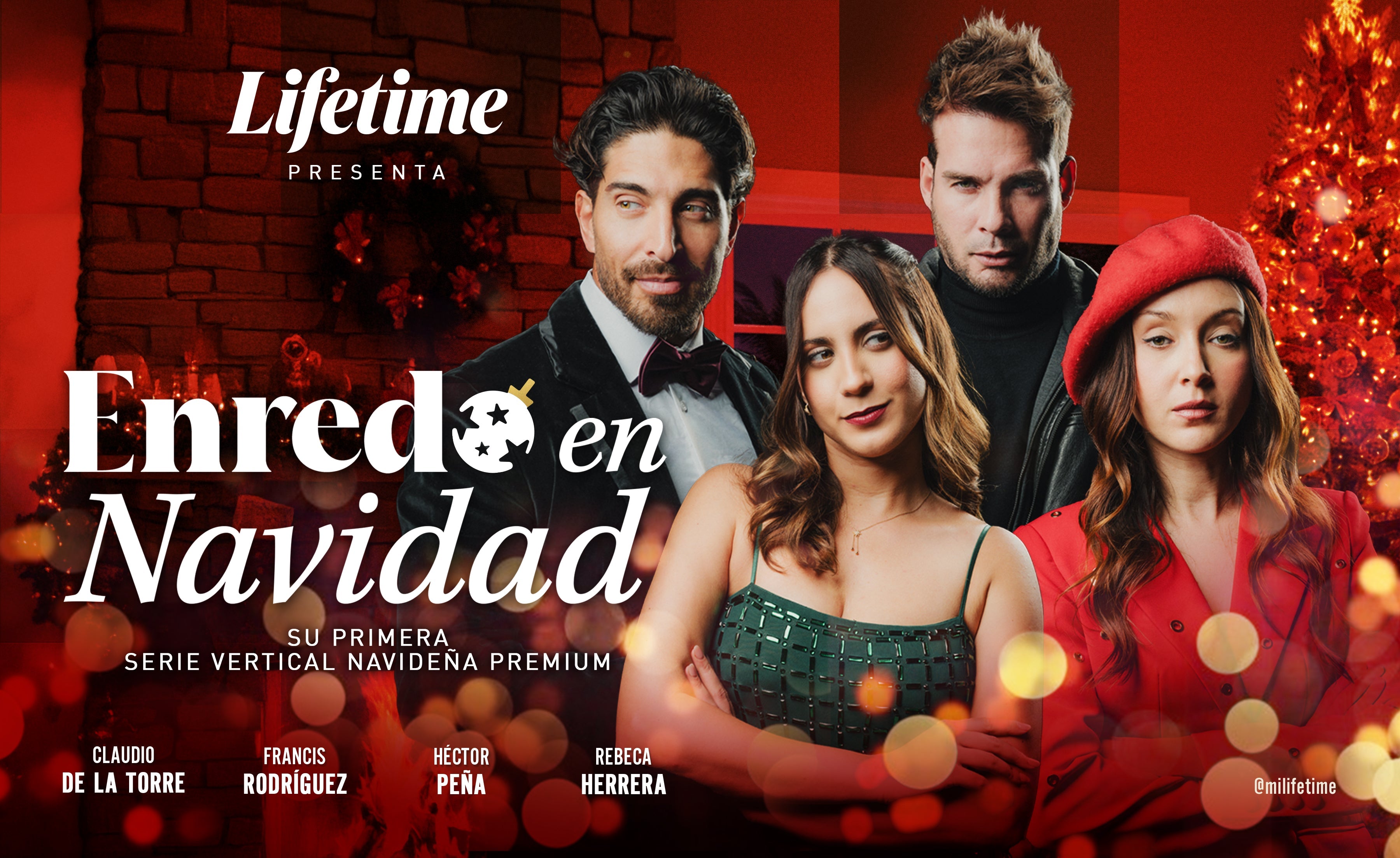 LIFETIME PRESENTA SU PRIMERA SERIE EN FORMATO VERTICAL, “ENREDO EN NAVIDAD”, DISPONIBLE EN YOUTUBE Y REELSHORT