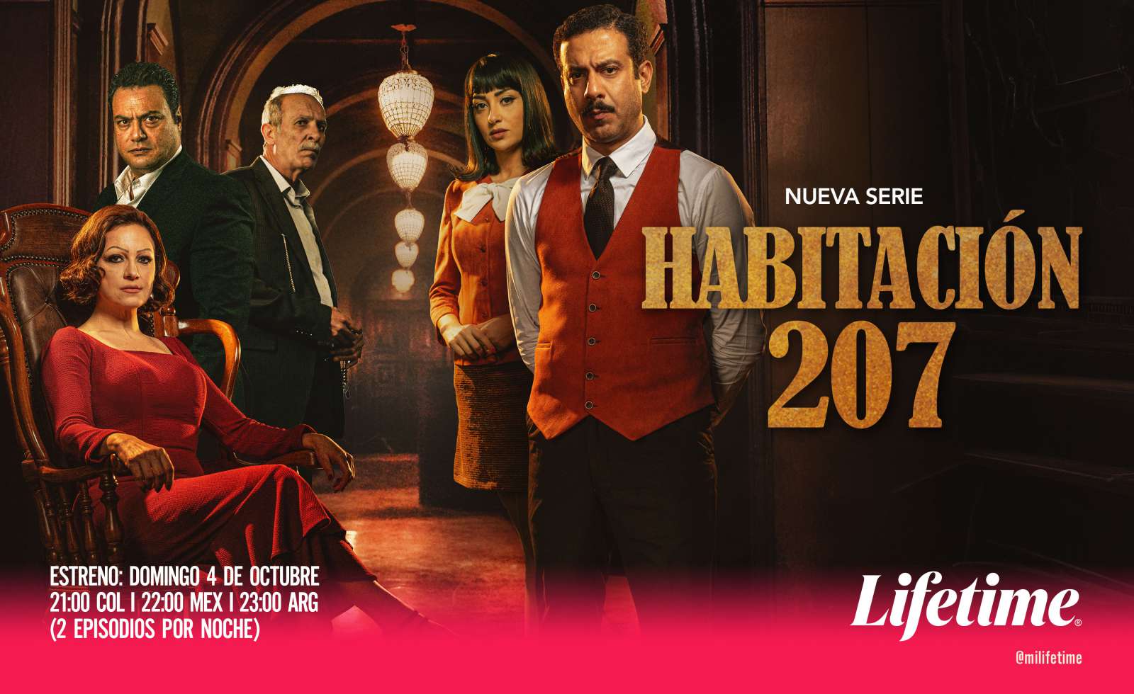 LLEGA A LIFETIME “HABITACIÓN 207”, GRAN ESTRENO DOMINGO