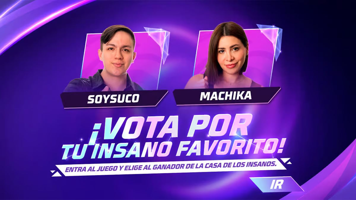 ¡Tenemos campeona! Machika conquista La Casa de los Insanos y se va a la Free Fire World Series