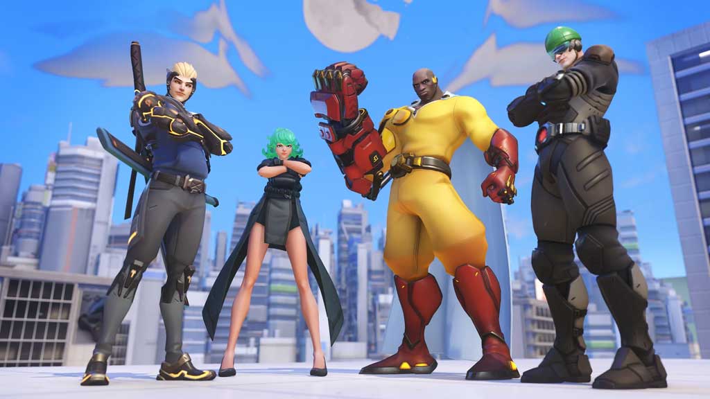 👊 La primera gran colaboración dentro del juego para Overwatch® 2 añade una colección de objetos cosméticos basada en el querido anime One Punch-Man. 👊