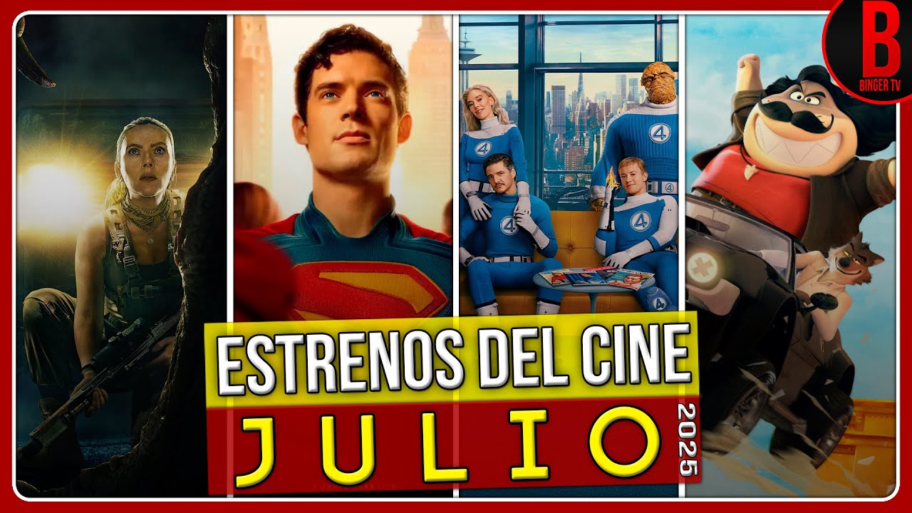 Estrenos de Julio para Max (HBO MAX) 2025