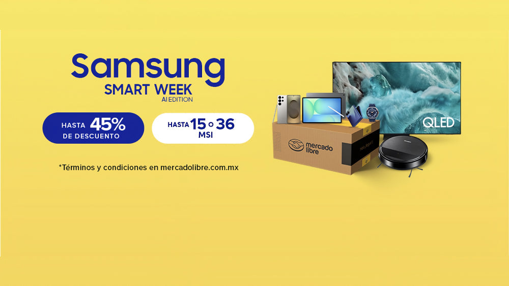 Mercado Libre y Samsung celebran la Smart Week con la primera campaña conjunta creada 100% con IA