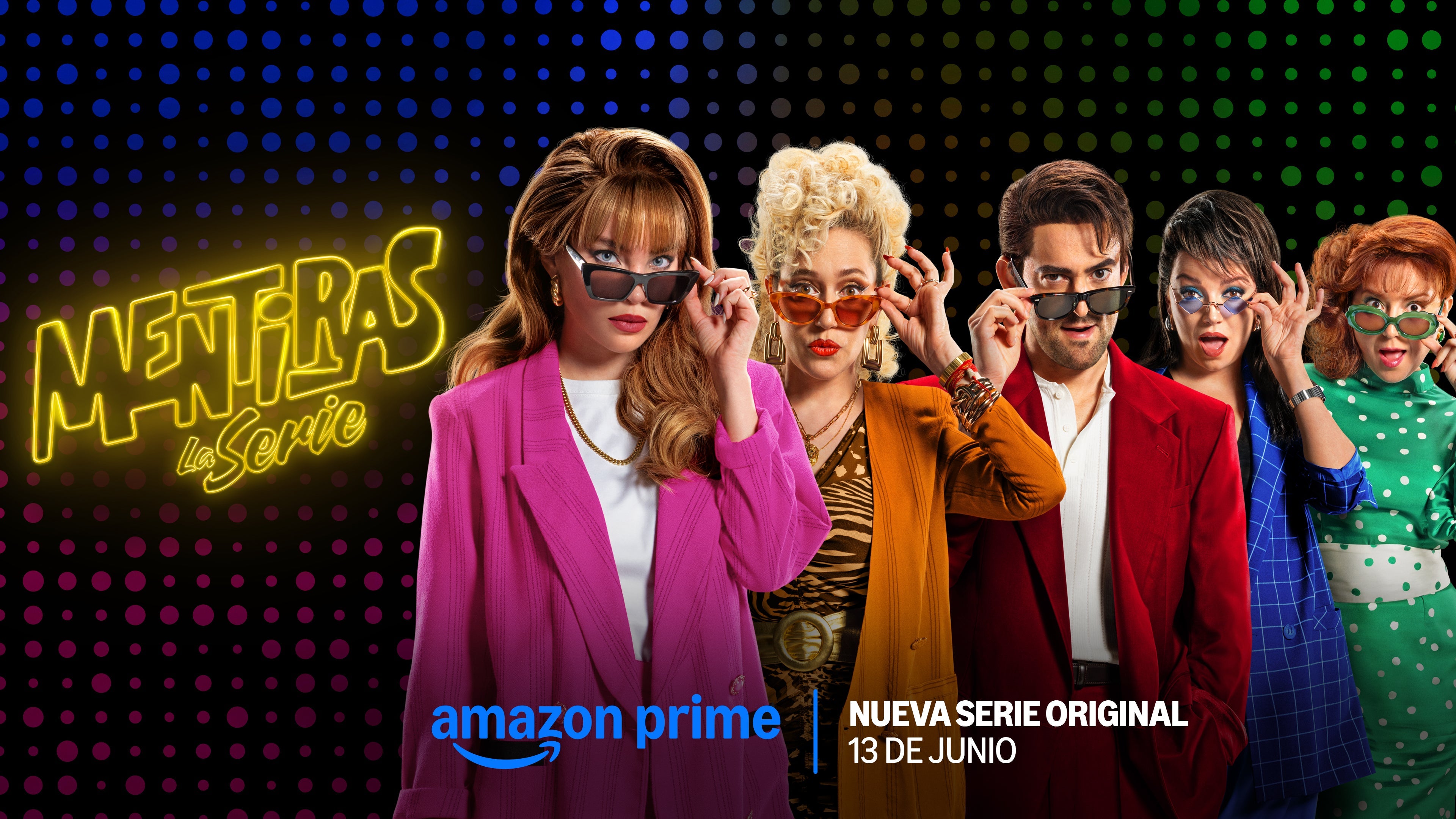 ¡Al borde de un ataque de emoción! Prime Video presenta un nuevo póster de Mentiras, La Serie
