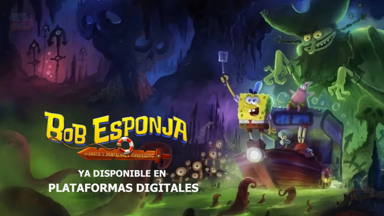 Bob Esponja: En Busca de los Pantalones Cuadrados | Disponible en descarga digital