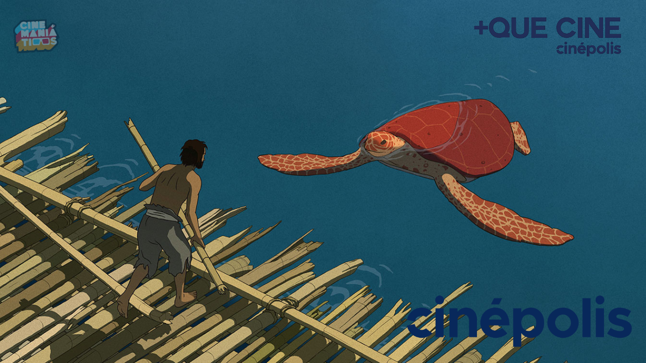 La Tortuga Roja de Studio Ghibli llega a Cinépolis +QUE CINE