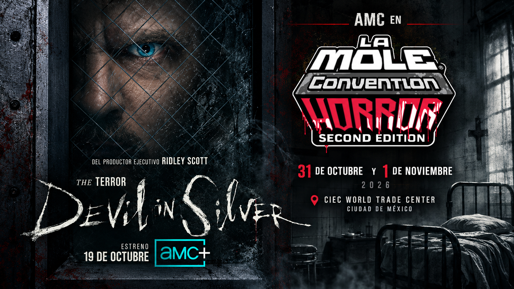 AMC llevará el terror de The Terror: Devil in Silver a La Mole Horror Edition 2