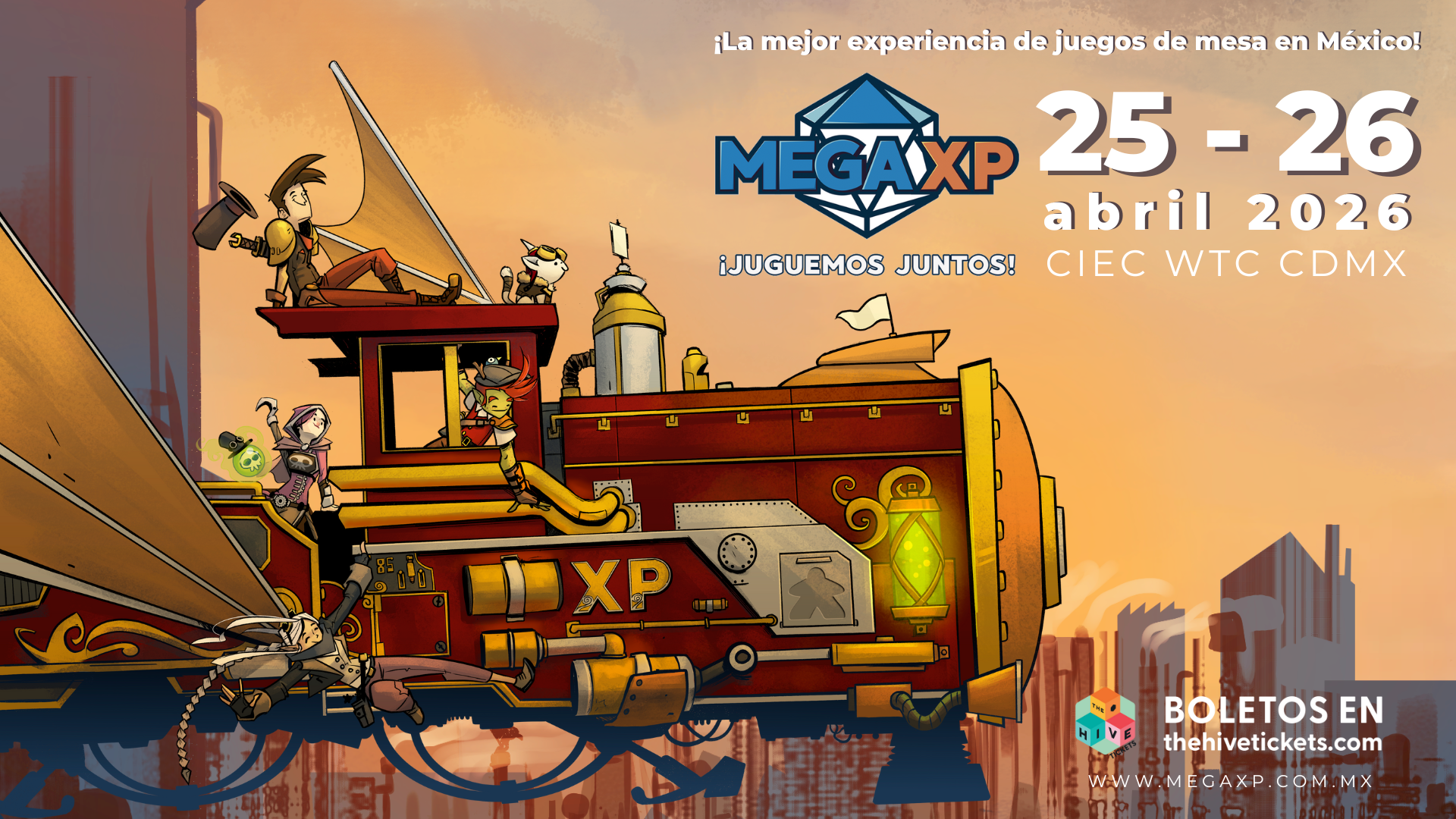 MEGA XP 2026: EL EPICENTRO DE LOS JUEGOS DE MESA Y EL ROL REGRESA AL WORLD TRADE CENTER DE LA CDMX