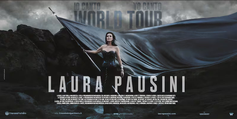 LAURA PAUSINI regresa una vez más a la Arena CDMX con Yo Canto World Tour